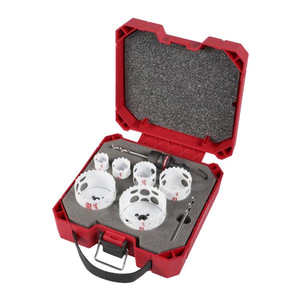 Milwaukee HOLE DOZER Lochsägen-Set QUIK-LOK 9-tlg.