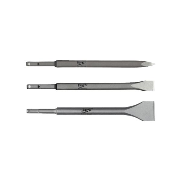 Milwaukee SDS-plus Meißel-Set 3-teilig