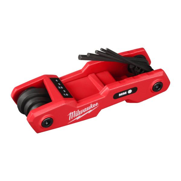 Milwaukee (Knochen) Klapp-Innensechskantschlüssel HEX 1,5-8