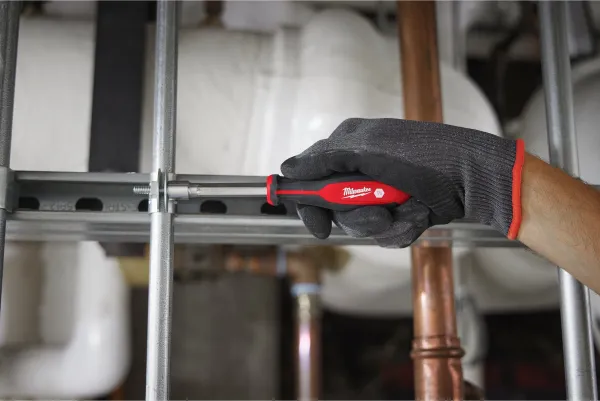 Milwaukee 7-tlg. 6-kt. Durchgangsschraubendreher Steckschlüsselsatz