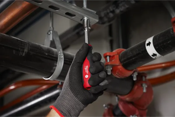 Milwaukee 7-tlg. 6-kt. Durchgangsschraubendreher Steckschlüsselsatz