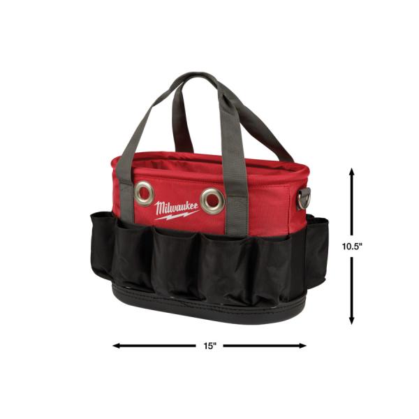 Milwaukee Offene Werkzeugtasche mit Außentaschen
