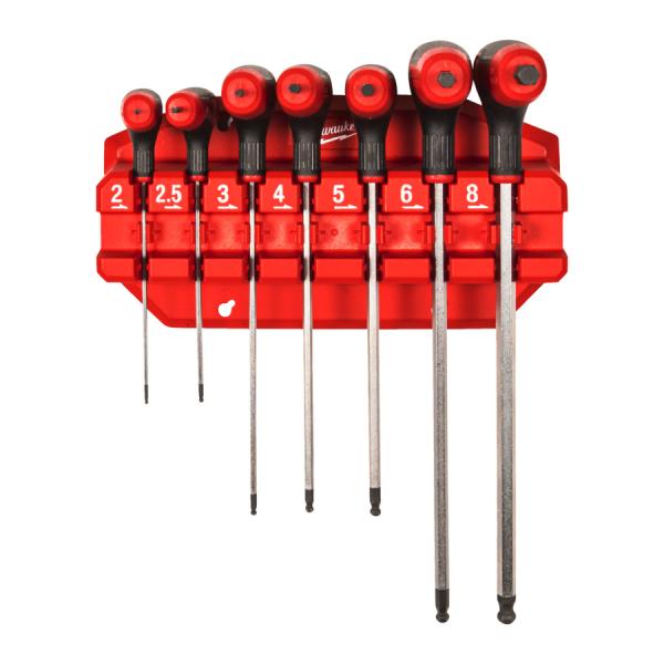 Milwaukee T-Griff-Set, Innensechskant Softgrip