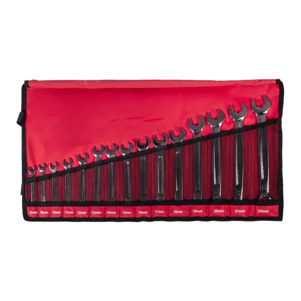 Milwaukee MAXBITE™ Slim Ring-Maulschlüssel-Set 15-tlg.