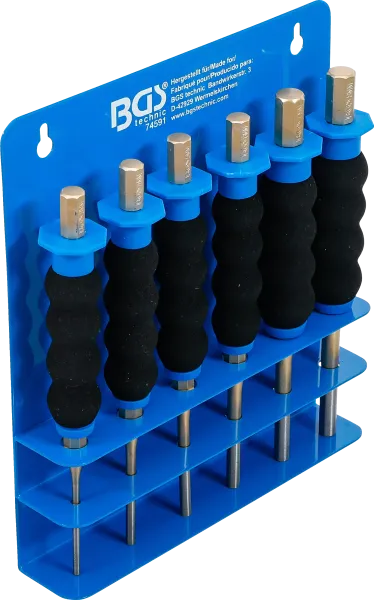 BGS 6-tlg. Splintentreiber-Satz 180mm mit Handschutz