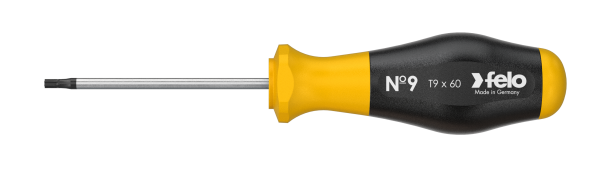 felo N°9 TORX®-Schraubendreher TORX® 9 mit 2K-Griff
