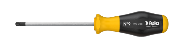felo N°9 TORX®-Schraubendreher TORX® 25 mit 2K-Griff