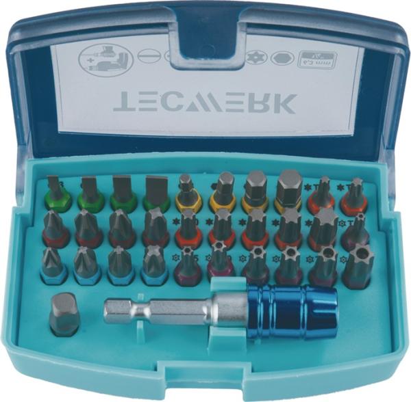 TECWERK Universal Bitsortiment 32-teilig