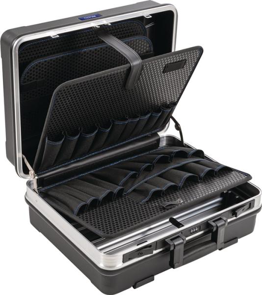 Schalenkoffer B470xT200xH365mm 34,3 l ABS-Kunststoff Alu-Rahmen - WZ-Taschen