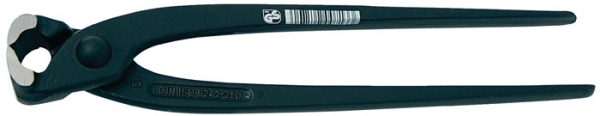 Promat Monierzange 300mm poliert, schwarz lackiert  