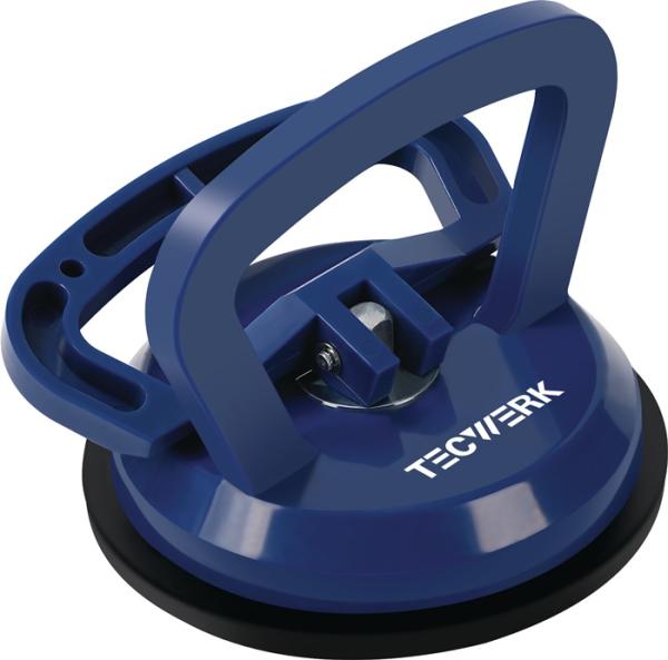 TECWERK Saugheber Tragfähigkeit 45 kg Kopf-Ø 118 mm 1 Kopf ABS Kunststoff