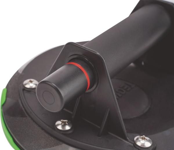 TECWERK Pumpensaugheber Tragfähigkeit 120 kg Kopf-Ø 200 mm 1 Kopf Kunststoff