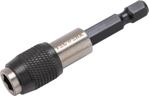 TECWERK Bithalter 1/4" Schnellverschluss L.60mm