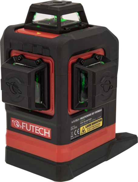 Futech Multicross 3D 18VMAX Mehrmarken - 3x360° Linienlaser
