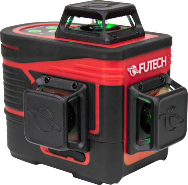 NEU! Futech MultiCross MC 3D Linienlaser Grün
