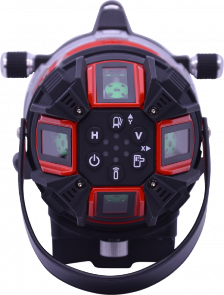 Futech ProCross 8.0 DS grün 360° Linienlaser mit Neigungsfunktion