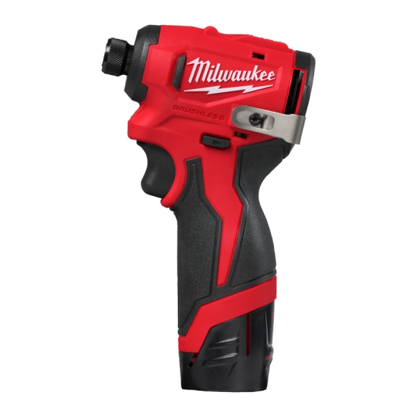 Milwaukee M12BLIDRC-202C 1/4" Akku-Schlagschrauber
