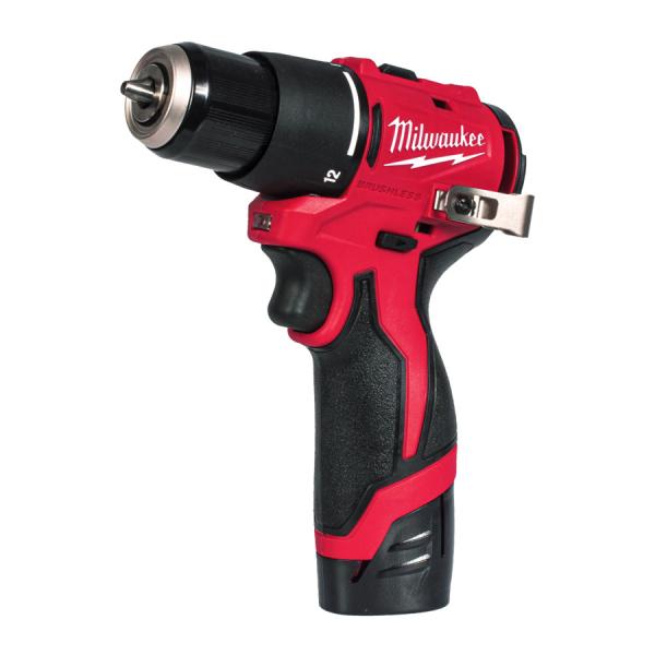 Milwaukee M12BLPDRC-202C Akku-Schlagbohrschrauber