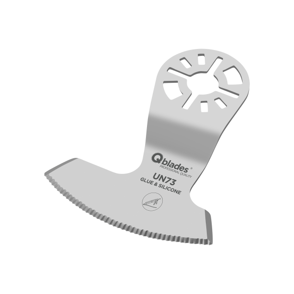Multitool segmentierter Zahnspachtel mit Universal-Aufnahme 60x1,5mm