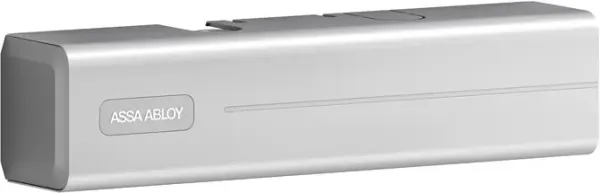 ASSA ABLOY Gleitschienentürschließer DC 700 Normalmontage Bandseite silber