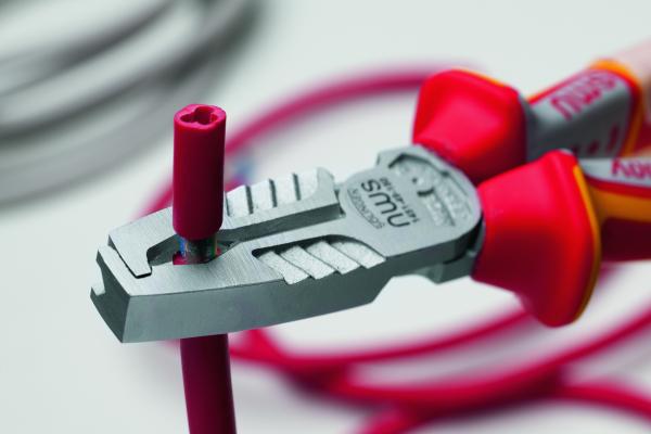 NWS VDE Abisolierzange 180mm Multicutter