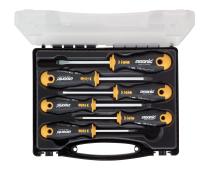 felo ERGONIC® 7-tlg. Schraubendrehersatz mit 3K-Griff im Koffer