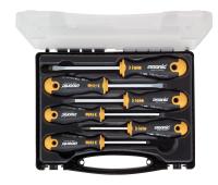 felo ERGONIC® 7-tlg. Schraubendrehersatz mit 3K-Griff im Koffer