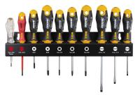 felo ERGONIC® XL 10tlg. Schraubendrehersatz mit 3K-Griff inkl. Halter
