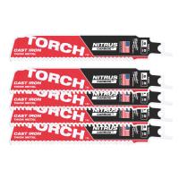 Milwaukee 150x8 TORCH™ Nitrus Säbelsägeblatt VE=5