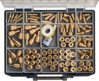 TECWERK Druckluft Sortimentsbox 101-teilig