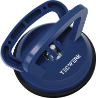 TECWERK Saugheber Tragfähigkeit 45 kg Kopf-Ø 118 mm 1 Kopf ABS Kunststoff