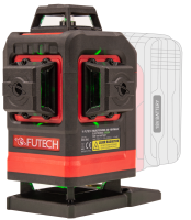 Futech Multicross 360° 4D 18VAkku MAX Electronic Linienlaser
