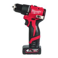 Milwaukee M12BLPDRC-402C Akku-Schlagbohrschrauber