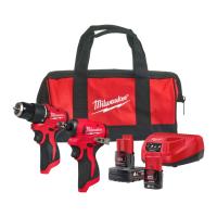Milwaukee M12BLPP2B-422B Powerpack