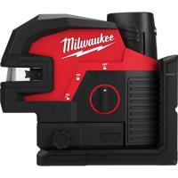 Milwaukee M12CLL4P-301C Kreuzlinienlaser mit Lotfunktion